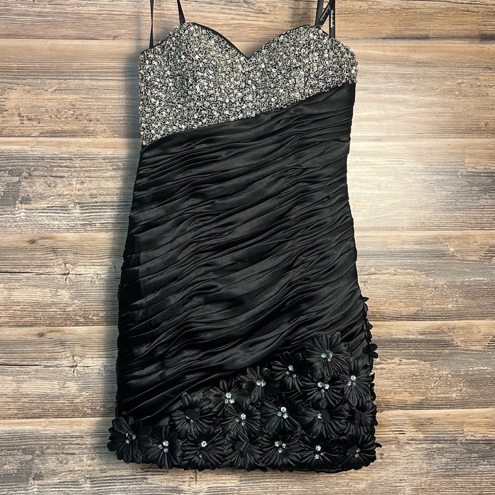 Interlude USA Strapless Back Jeweled Homecoming Dress Style 9817 NWT